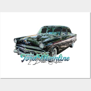 1954 Ford Mainline 2 Door Sedan Posters and Art